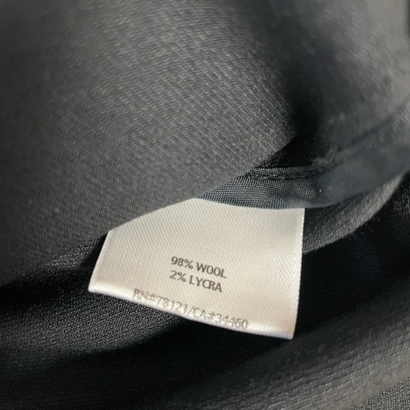 Eileen Fisher Black Wool Blend Smock Tunic - Picture 8 of 14